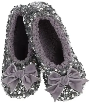 Snoozies Womens Glamour Bling Ballerina