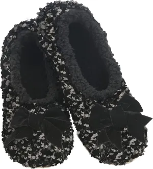 Snoozies Womens Glamour Bling Ballerina