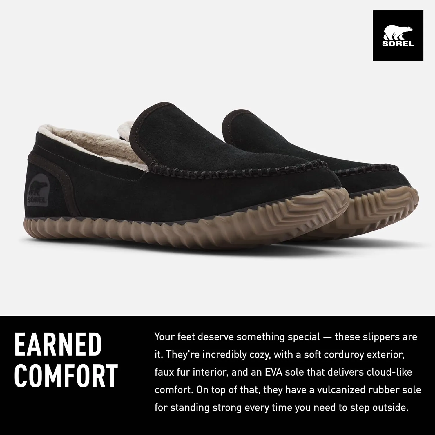 SOREL Men's Dude Moc Slipper