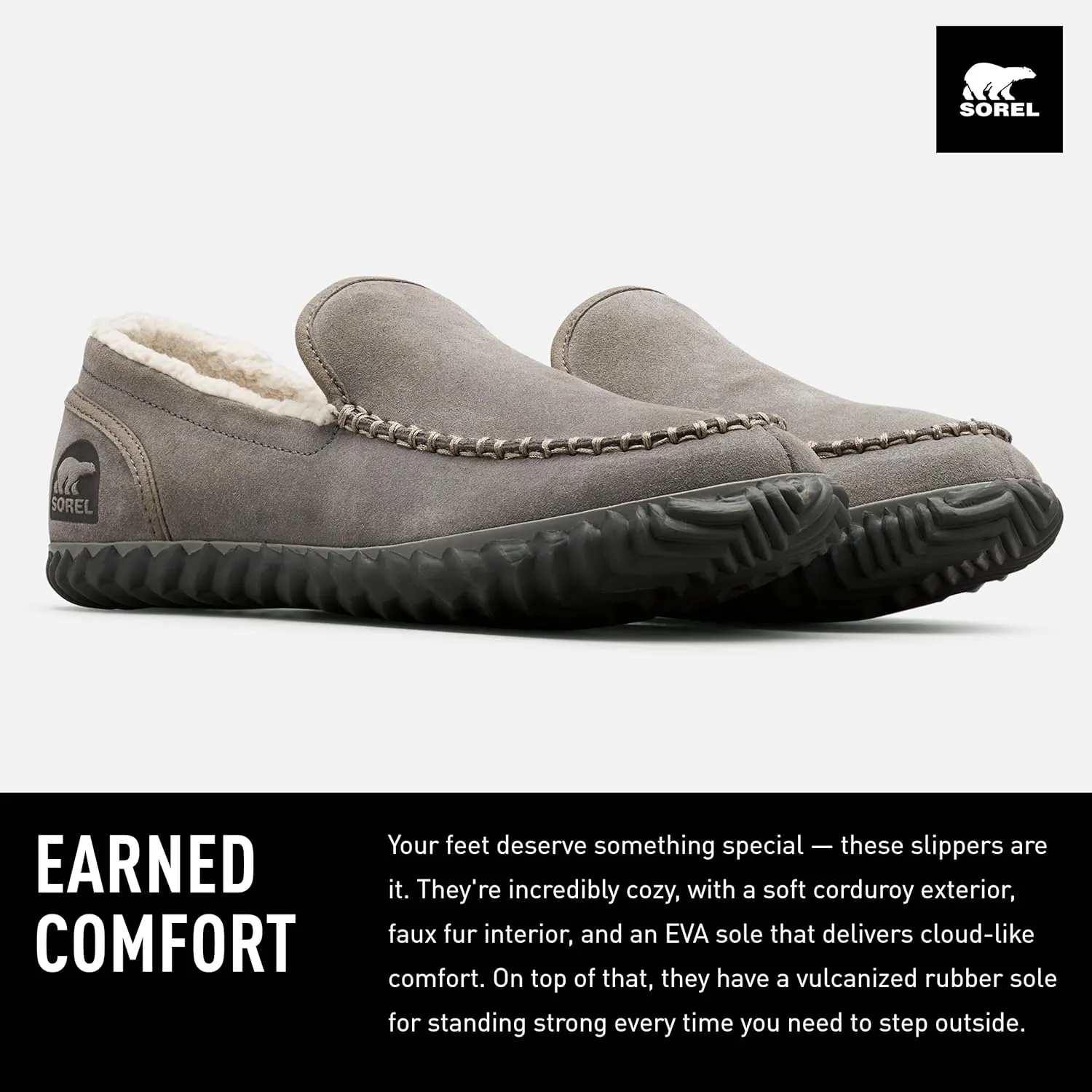 SOREL Men's Dude Moc Slipper