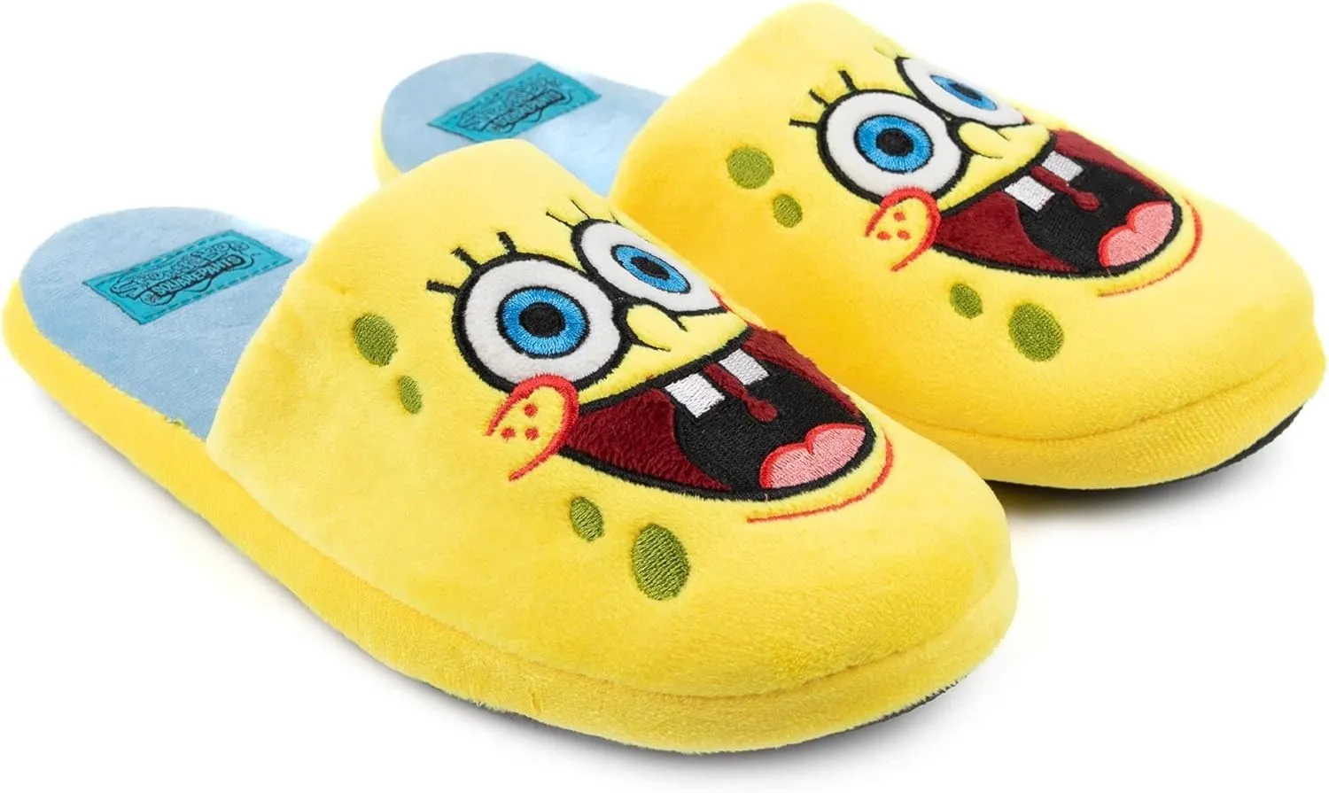 SPONGEBOB SQUAREPANTS Men's Slippers Adult Character House Slider