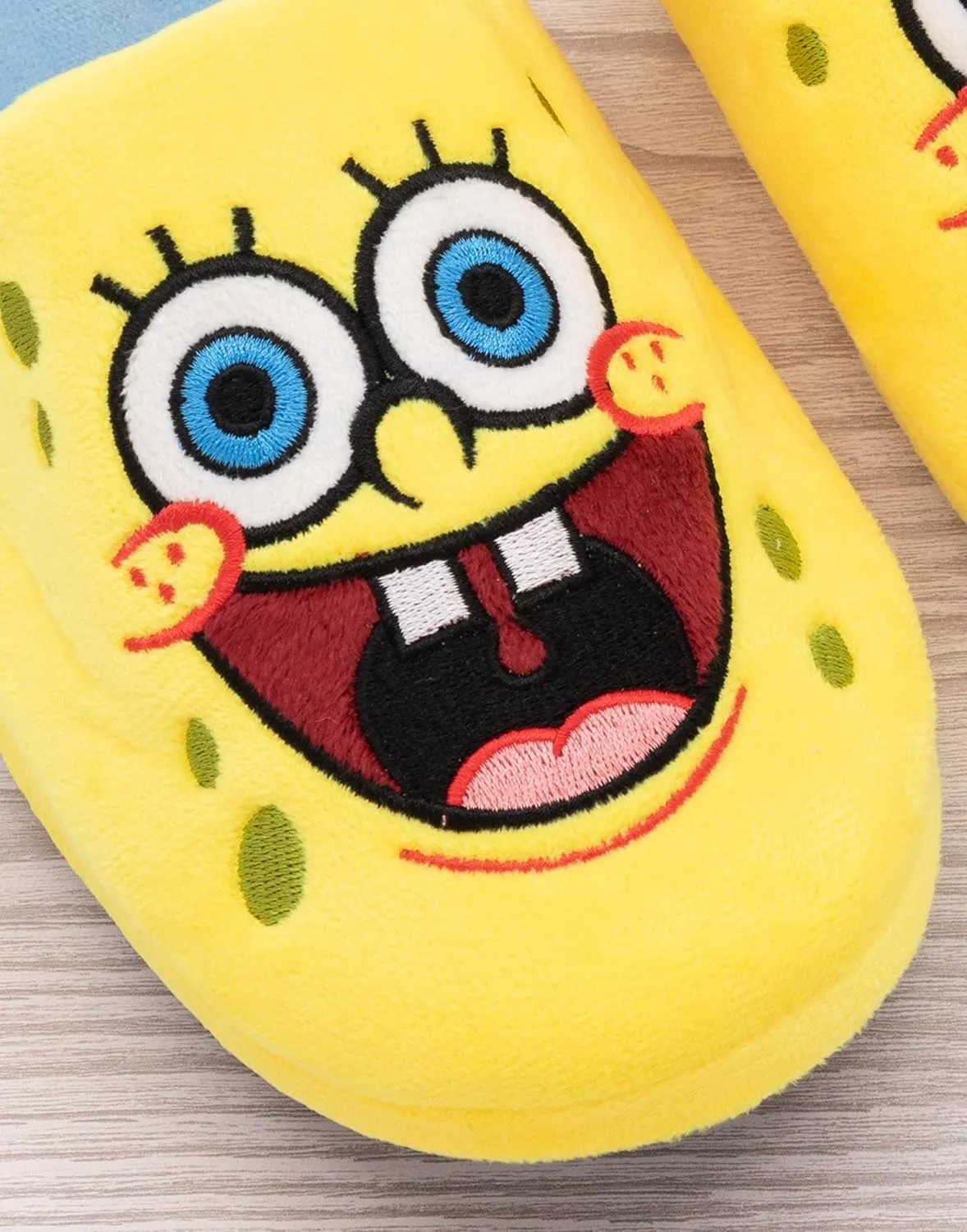 SPONGEBOB SQUAREPANTS Men's Slippers Adult Character House Slider