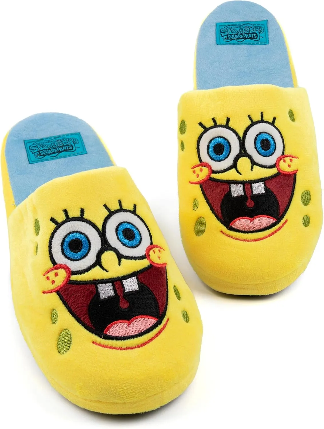 SPONGEBOB SQUAREPANTS Men's Slippers Adult Character House Slider