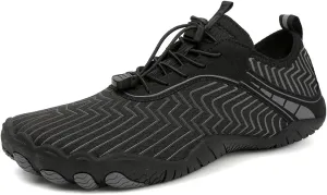 Squat Deadlift Shoes for Mens Unisex Soft Sole Indoor Anti-Skid Breathable Gym Sneakers Weightlifting Squat Shoes Fitness Cross-Trainer Barefoot Gym Training Sneakers