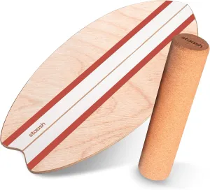 STAASH® Balance Board – Starter (Board   Roller) or Full Kit (w/Mat, Ball & Disc) – Core Balance Trainer for Fitness, Rehab, Surf – Free Coaching Videos