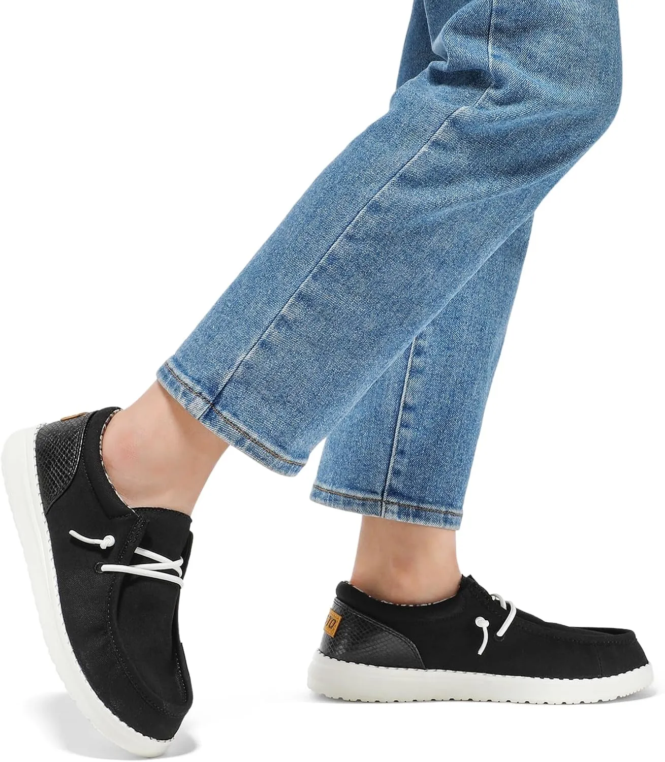 STQ Women's Orthopedic Loafers丨Lightweight Casual Boat Shoes for Plantar Fasciitis