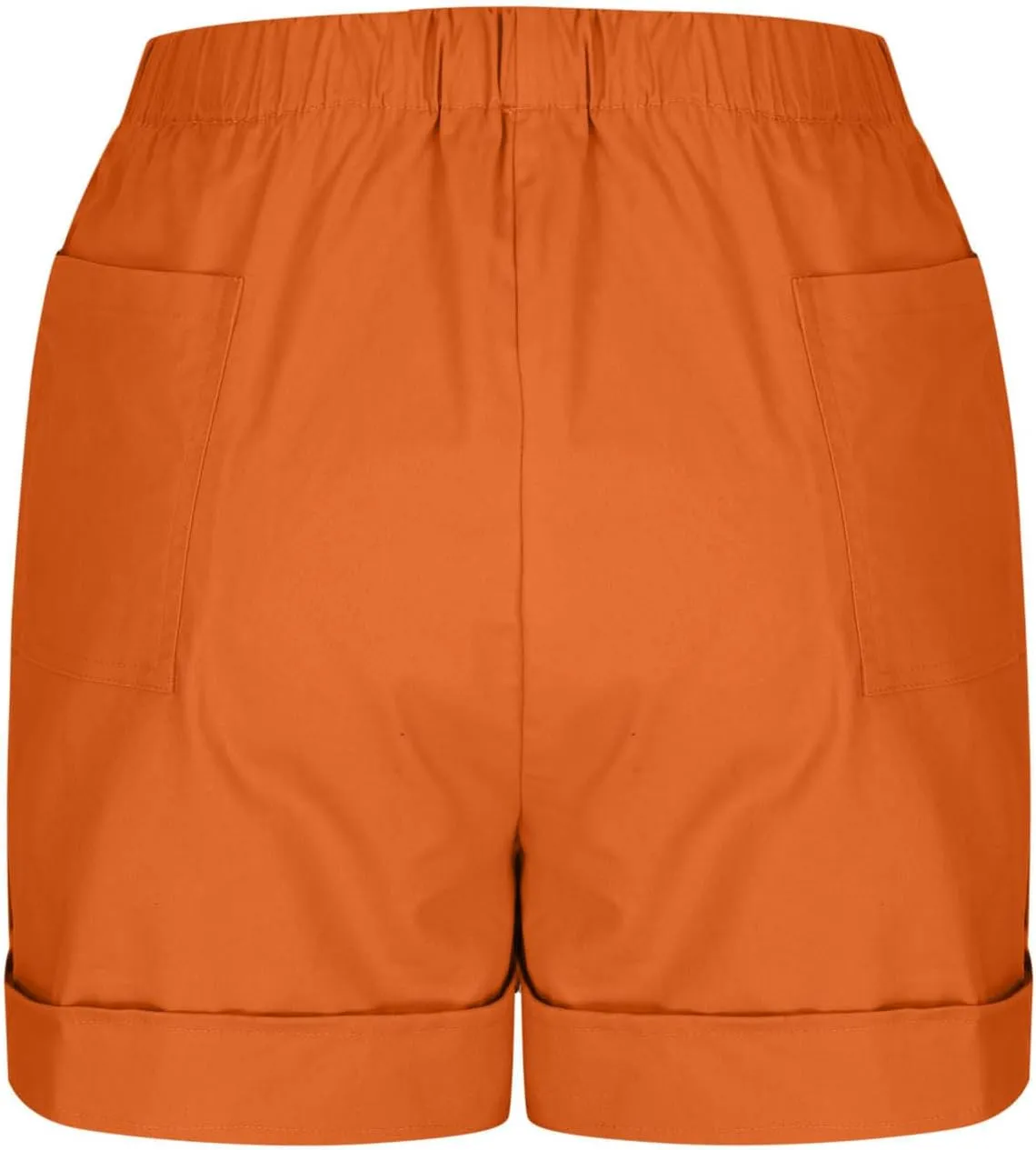 Summer Shorts for Women Plus Size Casual Elastic Waist Drawstring Short 5 Inch Inseam Beach Vacation Outfits
