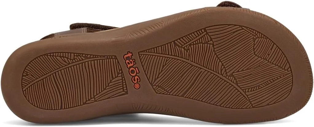 Taos The Show Premium Leather Women's Sandal - Experience Everyday Style, Comfort, Arch Support, Cooling Gel Padding and an Adjustable Fit for Exceptional Walking Comfort