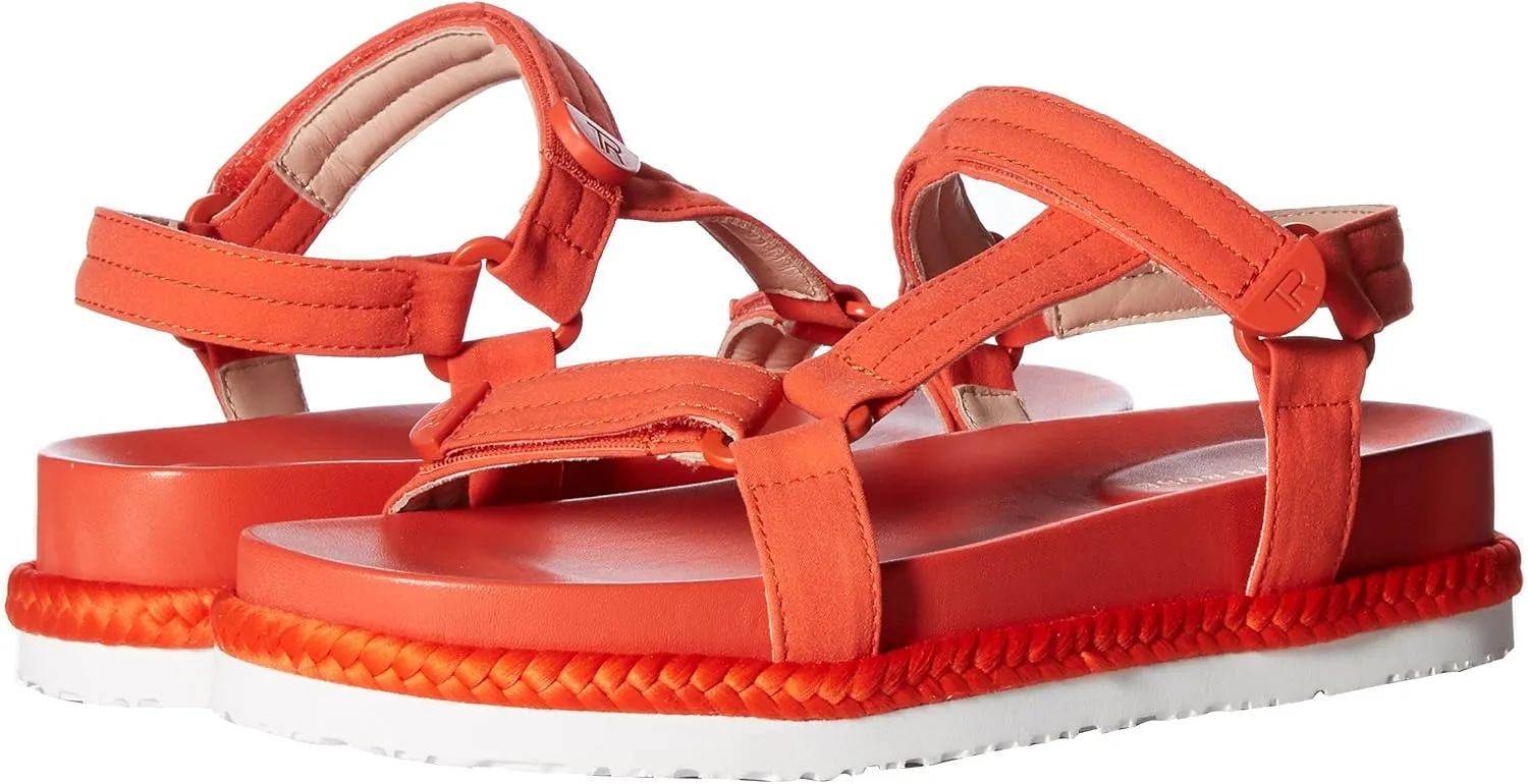 TARYN ROSE Women's Lydia Lux Stretch Flat Sandal