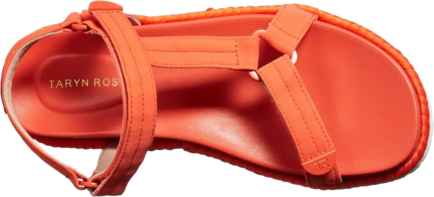 TARYN ROSE Women's Lydia Lux Stretch Flat Sandal