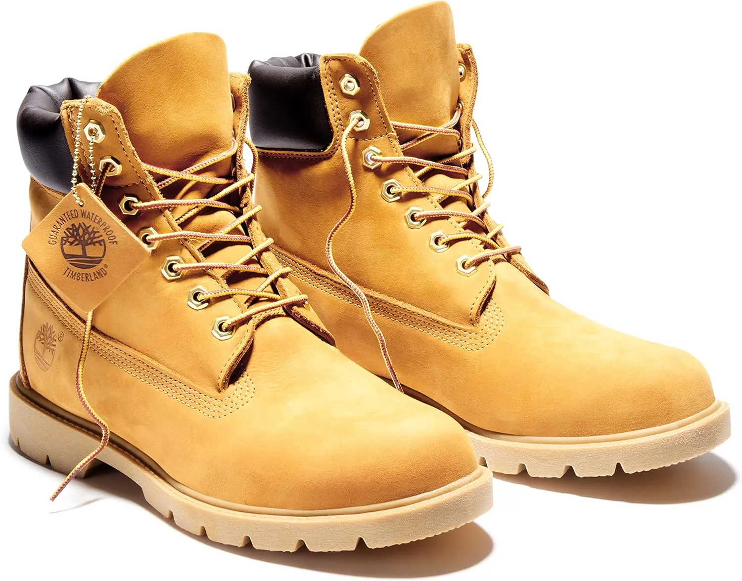 Timberland Men's 6" Basic Waterproof Boot with Padded Collar