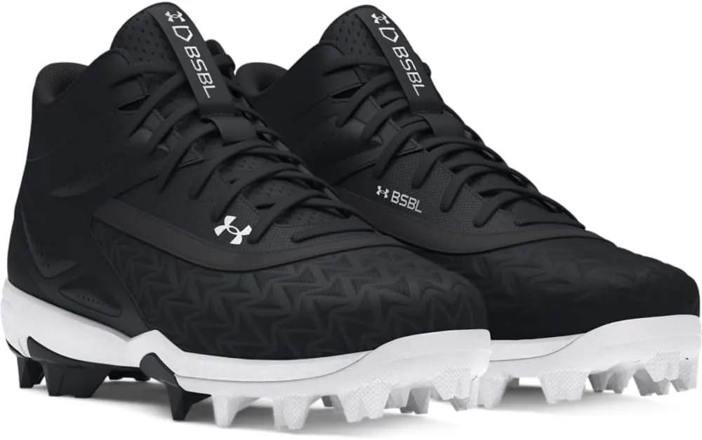 Under Armour Boy's Leadoff Mid Rm Jr 3.0 Sneaker