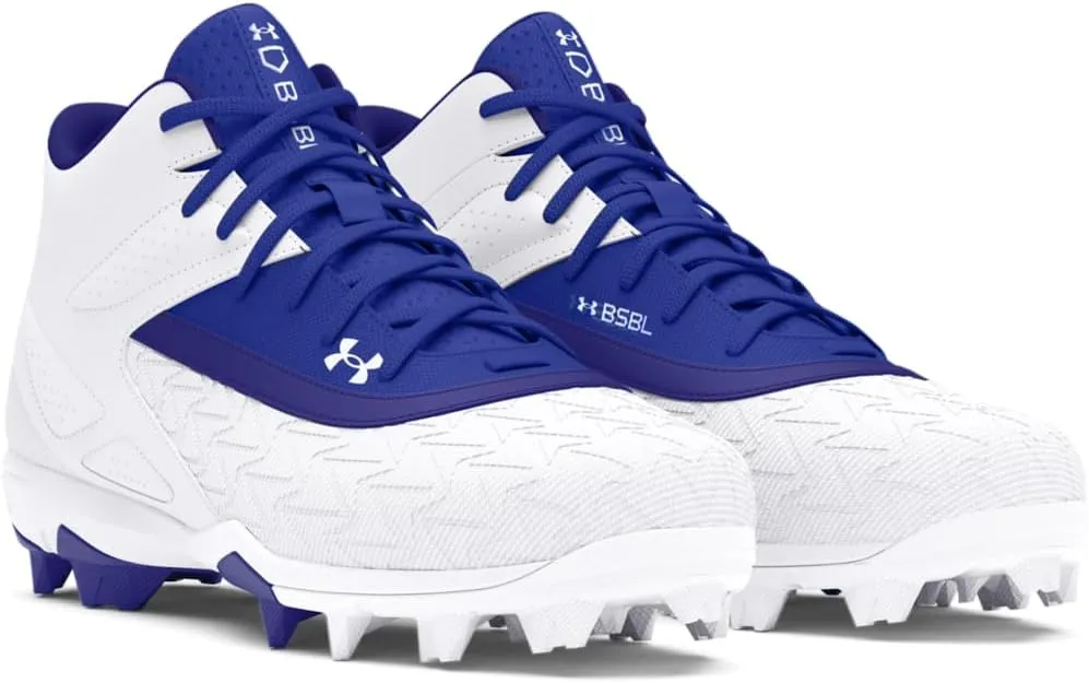 Under Armour Men's Leadoff Mid 3.0 Baseball Cleat Sneaker