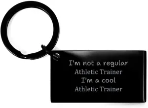 Unique Athletic Trainer Keychain - Cool Confidence Gifts for Graduation, Christmas, and Birthday