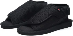 Unisex Diabetic Slipper Women Men Arthritis Edema Walking Shoes Seniors Comfy Adjustable Slip-Resistant Sandals