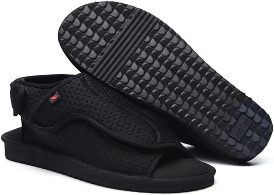 Unisex Diabetic Slipper Women Men Arthritis Edema Walking Shoes Seniors Comfy Adjustable Slip-Resistant Sandals