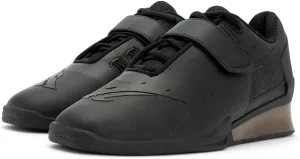 VELAASA Strakes Plus | Olympic Weightlifting Shoes | Men and Womens Powerlifting Apparel | Cross Training | for Squats | Lifting Gear | Dark Knight