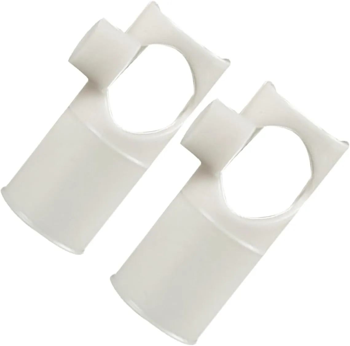 VICASKY 2pcs Beginner Flute Mouthpiece Aid Durable Trainer for Effortless Playing and Skill Improvement Easy Installation for Flute Players