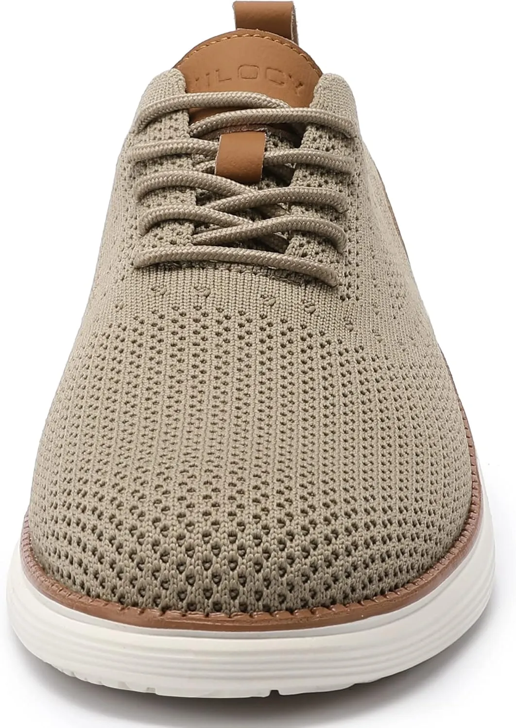 VILOCY Men's Casual Dress Sneakers Oxfords Business Mesh Breathable Walking Shoes Tennis Comfortable