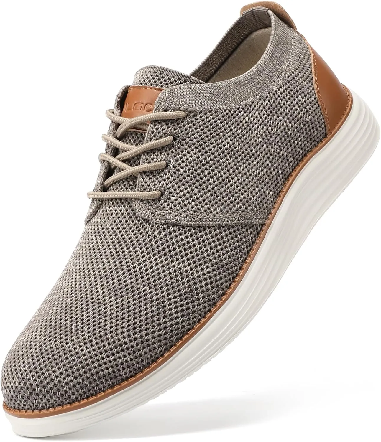 VILOCY Men's Fashion Dress Sneakers Casual Walking Shoes Business Oxfords Comfortable Breathable Lightweight Tennis