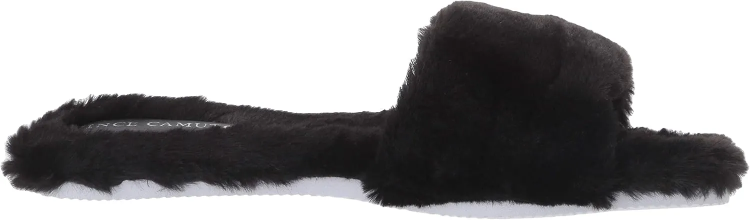 Vince Camuto Women's Ampendie Faux Fur Slipper