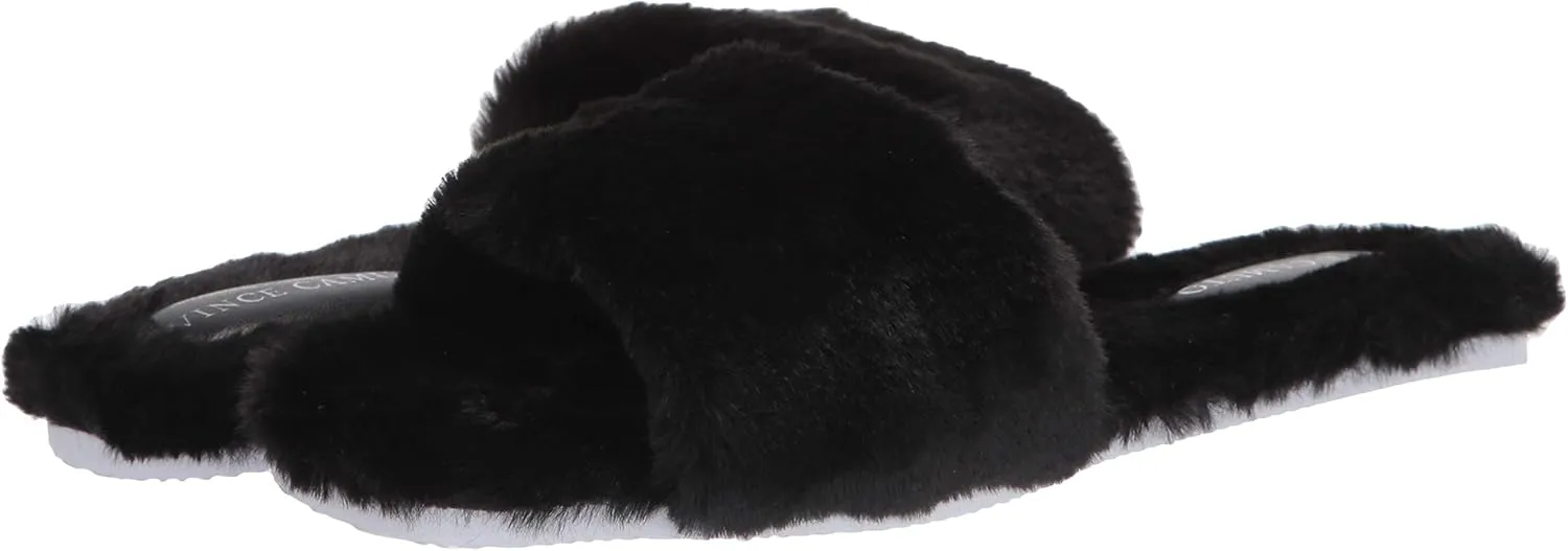 Vince Camuto Women's Ampendie Faux Fur Slipper
