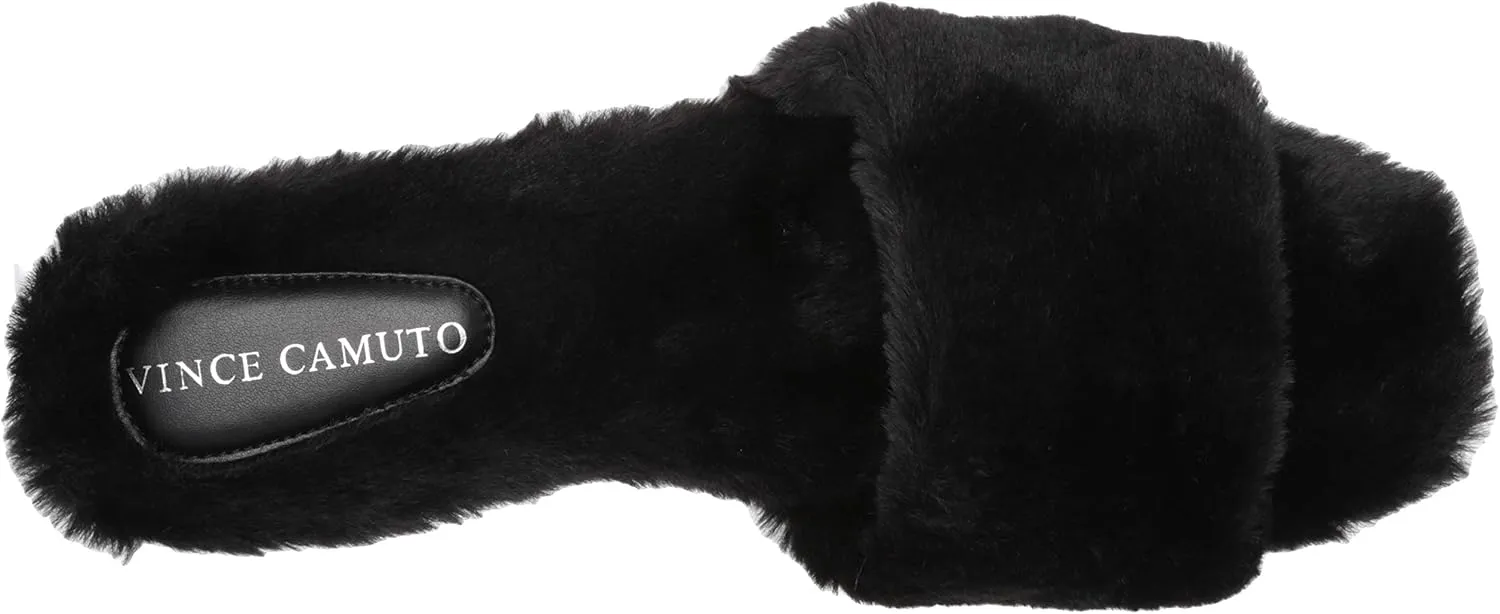 Vince Camuto Women's Ampendie Faux Fur Slipper