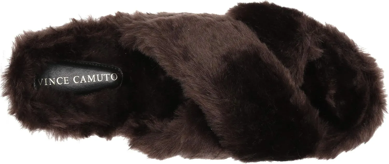 Vince Camuto Women's Kortendie Faux Fur Slipper