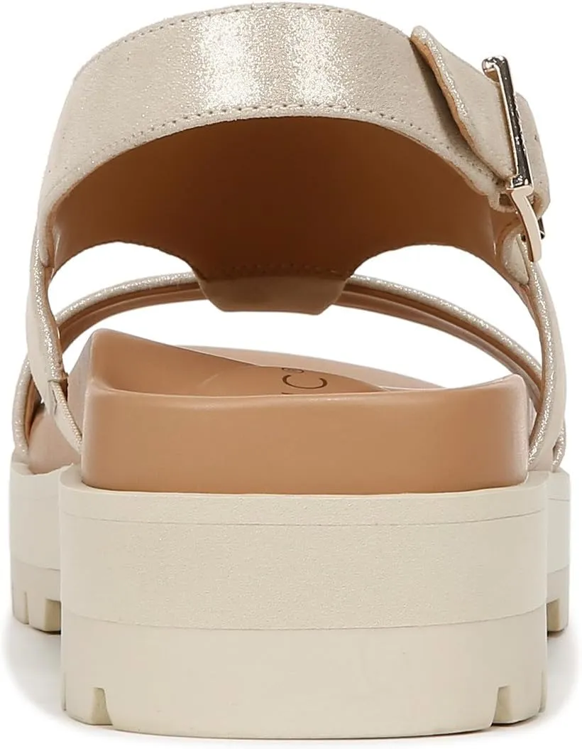 Vionic Women's Alondra Lug Ankle Straps Heeled Sandal