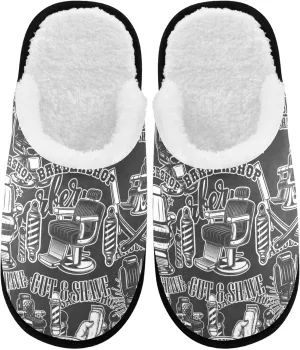 visesunny Modern Slippers for Women Mens Winter Womens Slipper Warm Comfy Memory Foam House Slippers Shoes Bedroom Cozy Indoor Outdoor Slippers