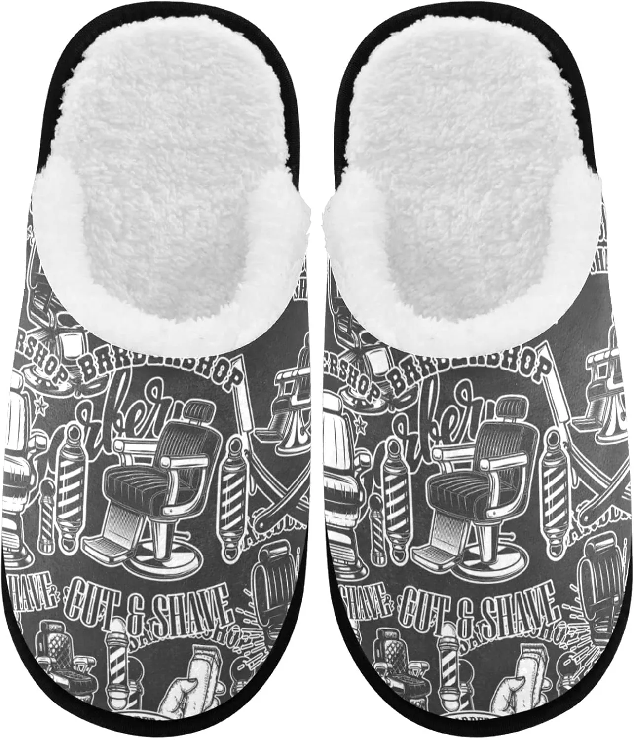 visesunny Modern Slippers for Women Mens Winter Womens Slipper Warm Comfy Memory Foam House Slippers Shoes Bedroom Cozy Indoor Outdoor Slippers