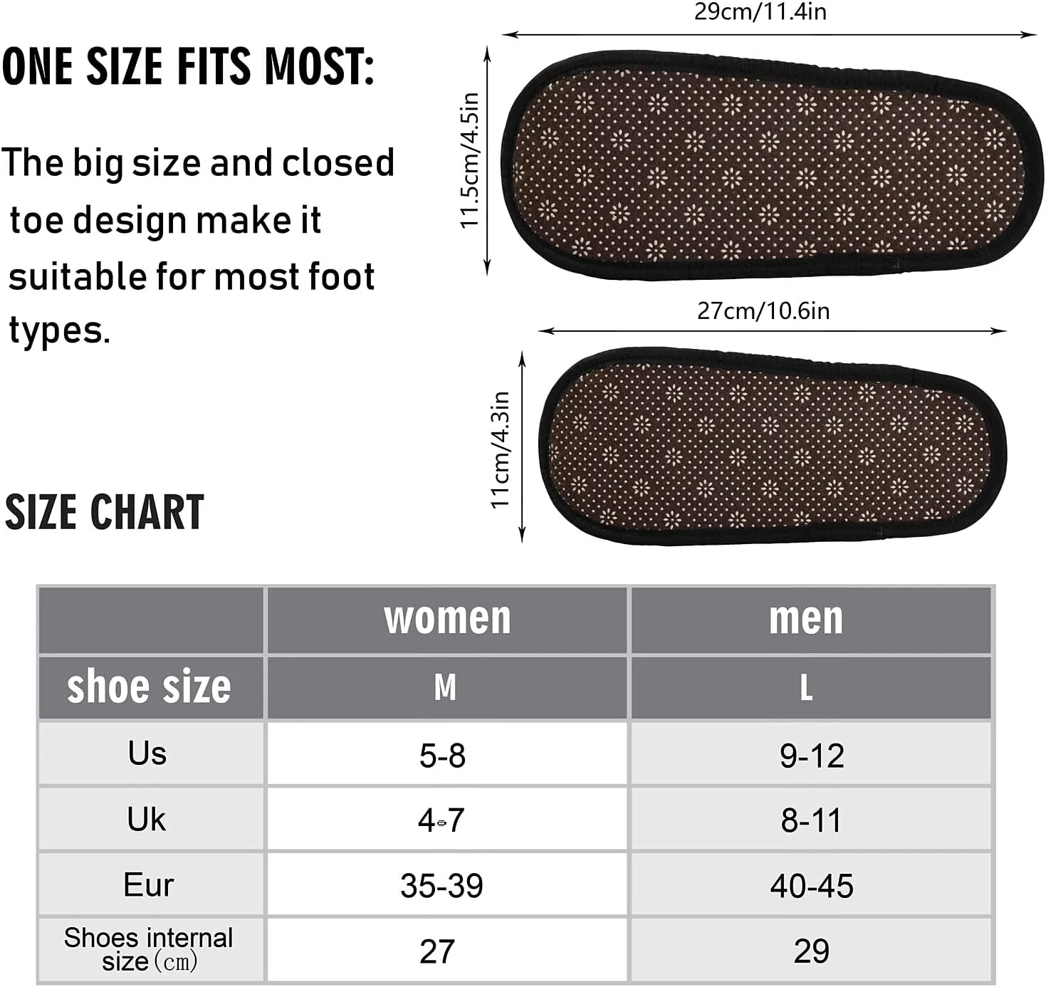 visesunny Modern Slippers for Women Mens Winter Womens Slipper Warm Comfy Memory Foam House Slippers Shoes Bedroom Cozy Indoor Outdoor Slippers