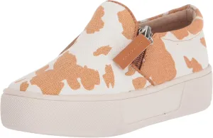 VOLATILE KIDS Chorus Sneaker, TAN/White Cow, 13 US Unisex Little Kid