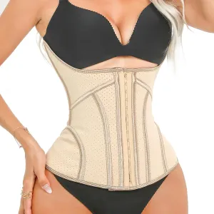 Waist Trainer Corset for Women Faja Body Shaper Latex Underbust Waist Cincher for Belly Fat Tummy Control
