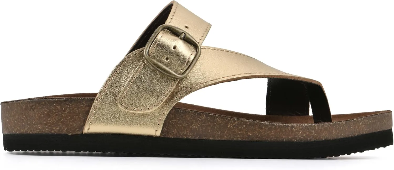 WHITE MOUNTAIN Women's Carly Flat Sandal