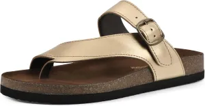WHITE MOUNTAIN Women's Carly Flat Sandal