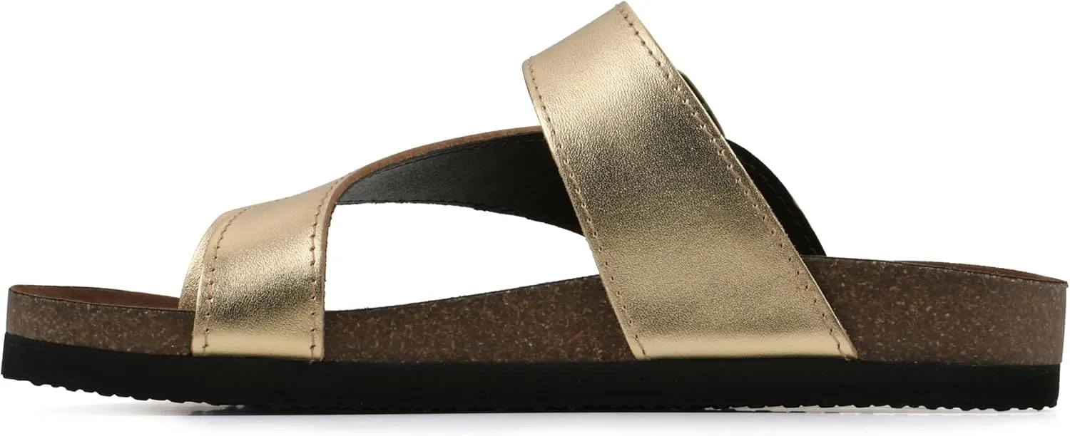 WHITE MOUNTAIN Women's Carly Flat Sandal