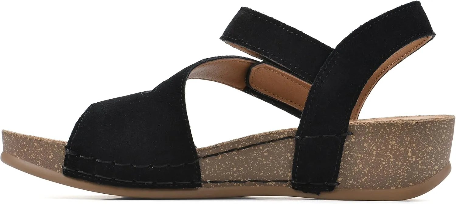WHITE MOUNTAIN Women's Fern Wedge Sandal