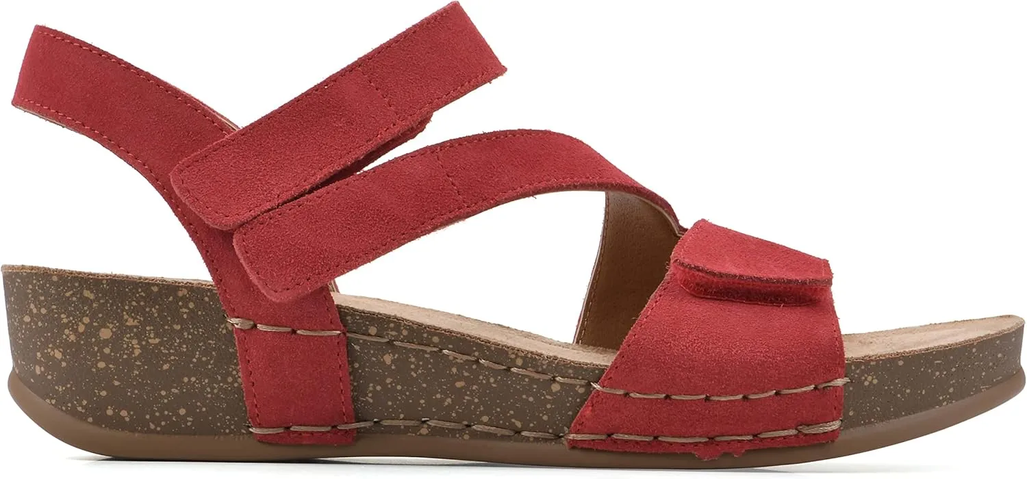WHITE MOUNTAIN Women's Fern Wedge Sandal