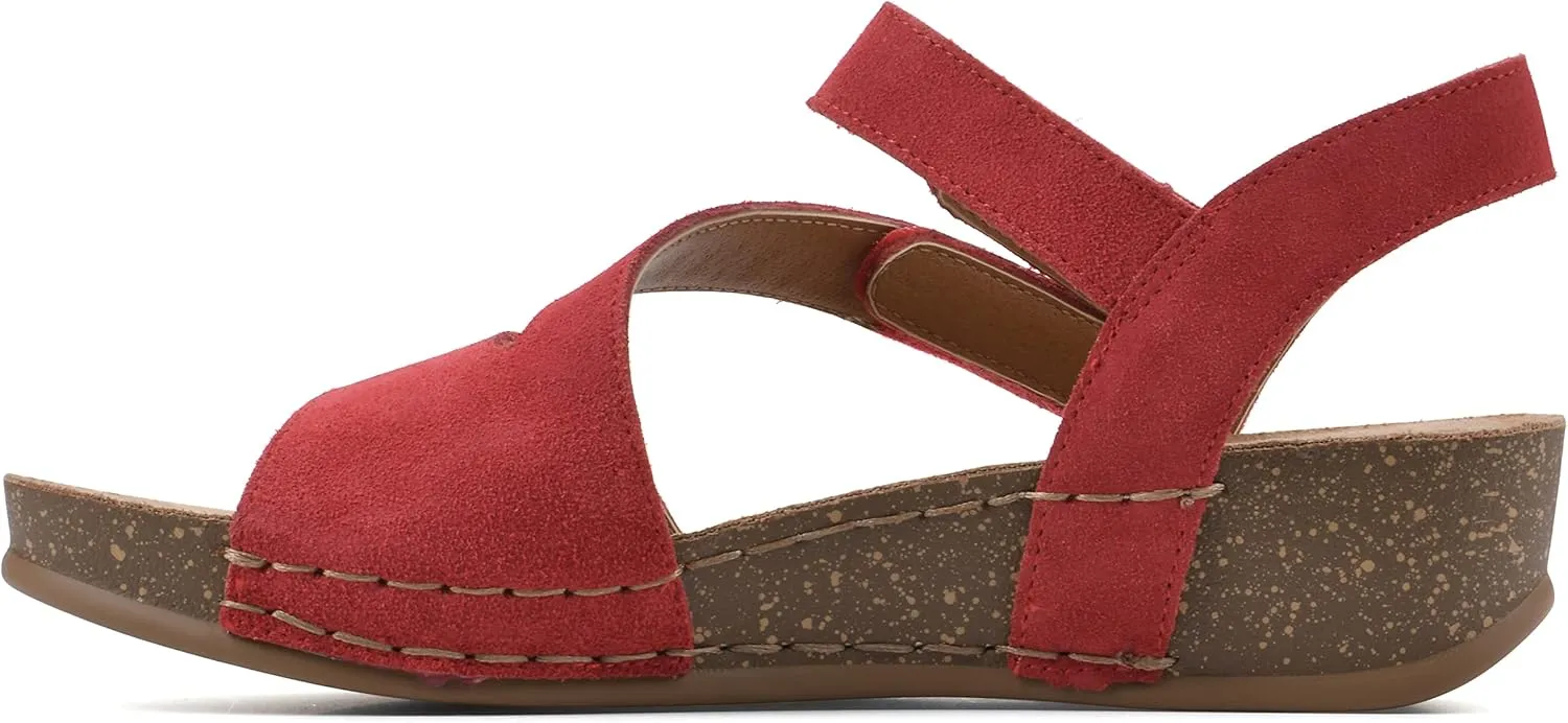 WHITE MOUNTAIN Women's Fern Wedge Sandal