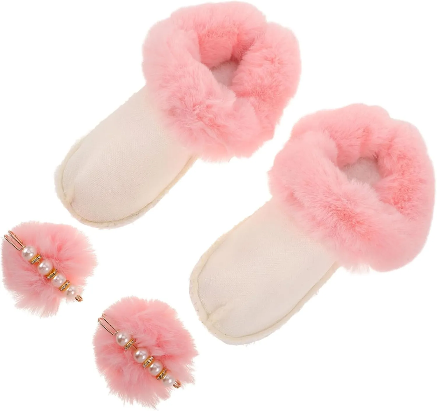 Winter Warm Shoes Liners 2 Pack of Removable Washable Liners for Women Soft Cozy Inner Soles Windproof Size 40-41