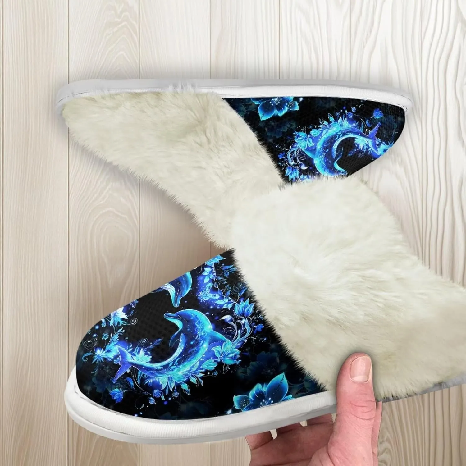 Women Men Slipper Fuzzy Slippers Lightweight House Slipper Non-slip Casual Slippers Indoor Shoes