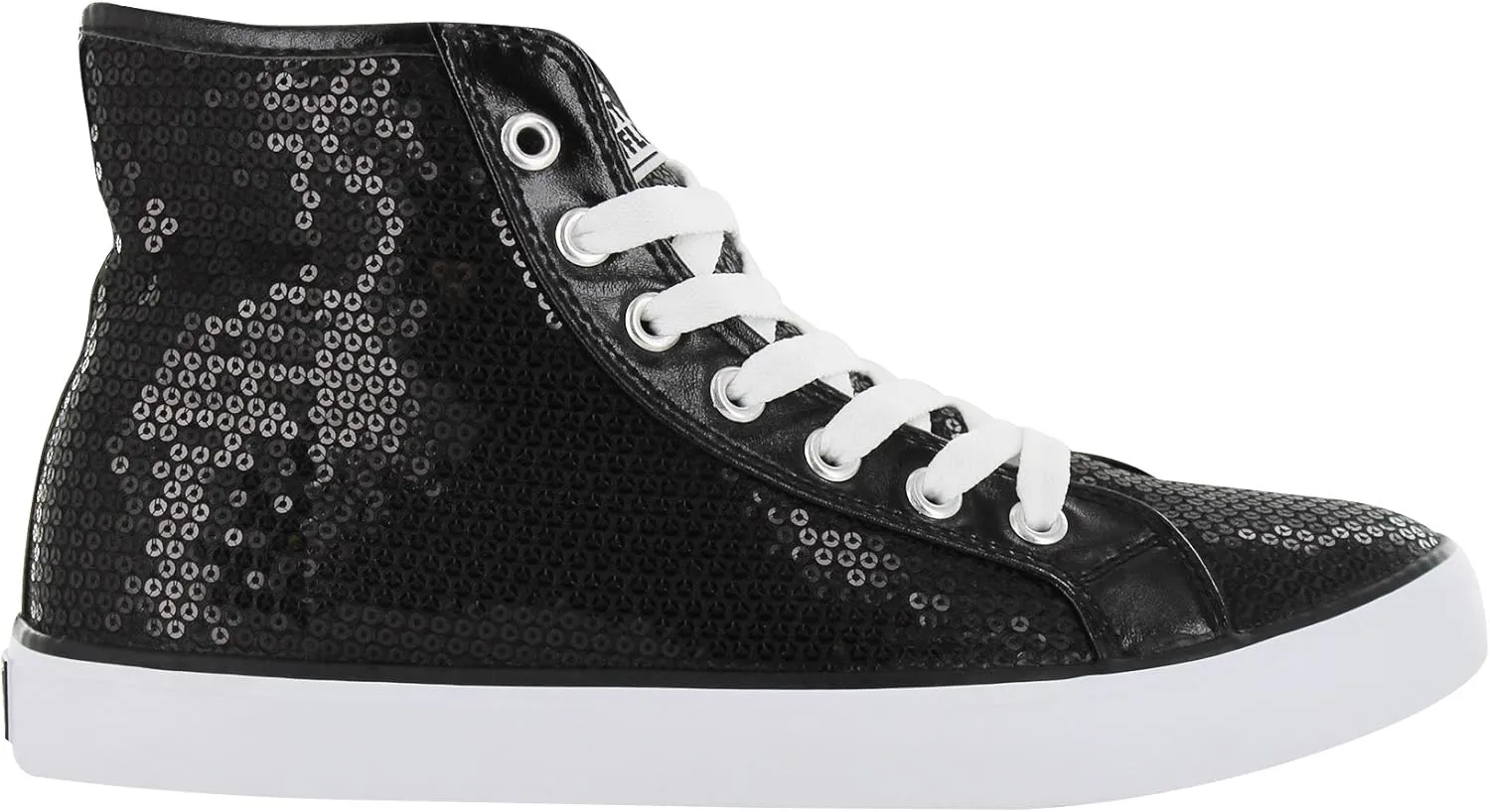 Women's Disco II Sequin Glitter Fashion High Top Dance Sneakers