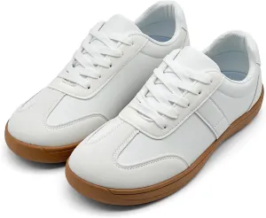 Women's Fashion Sneakers - Retro Walking Casual Low Top Tennis Trainer Skate Shoes