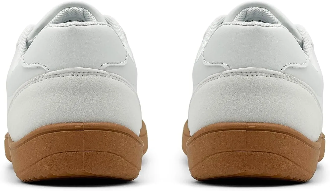 Women's Fashion Sneakers - Retro Walking Casual Low Top Tennis Trainer Skate Shoes