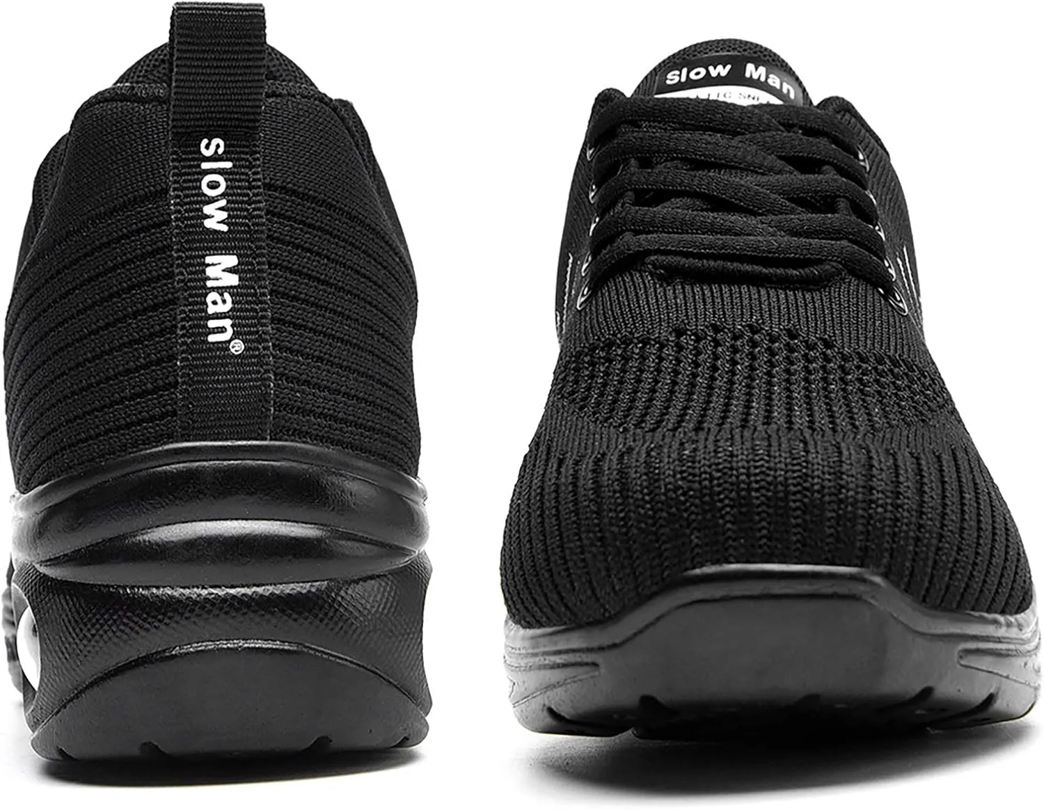 Women's Jazz Shoes Lace-up Sneakers - Breathable Air Cushion Lady Split Sole Athletic Walking Dance Shoes Platform