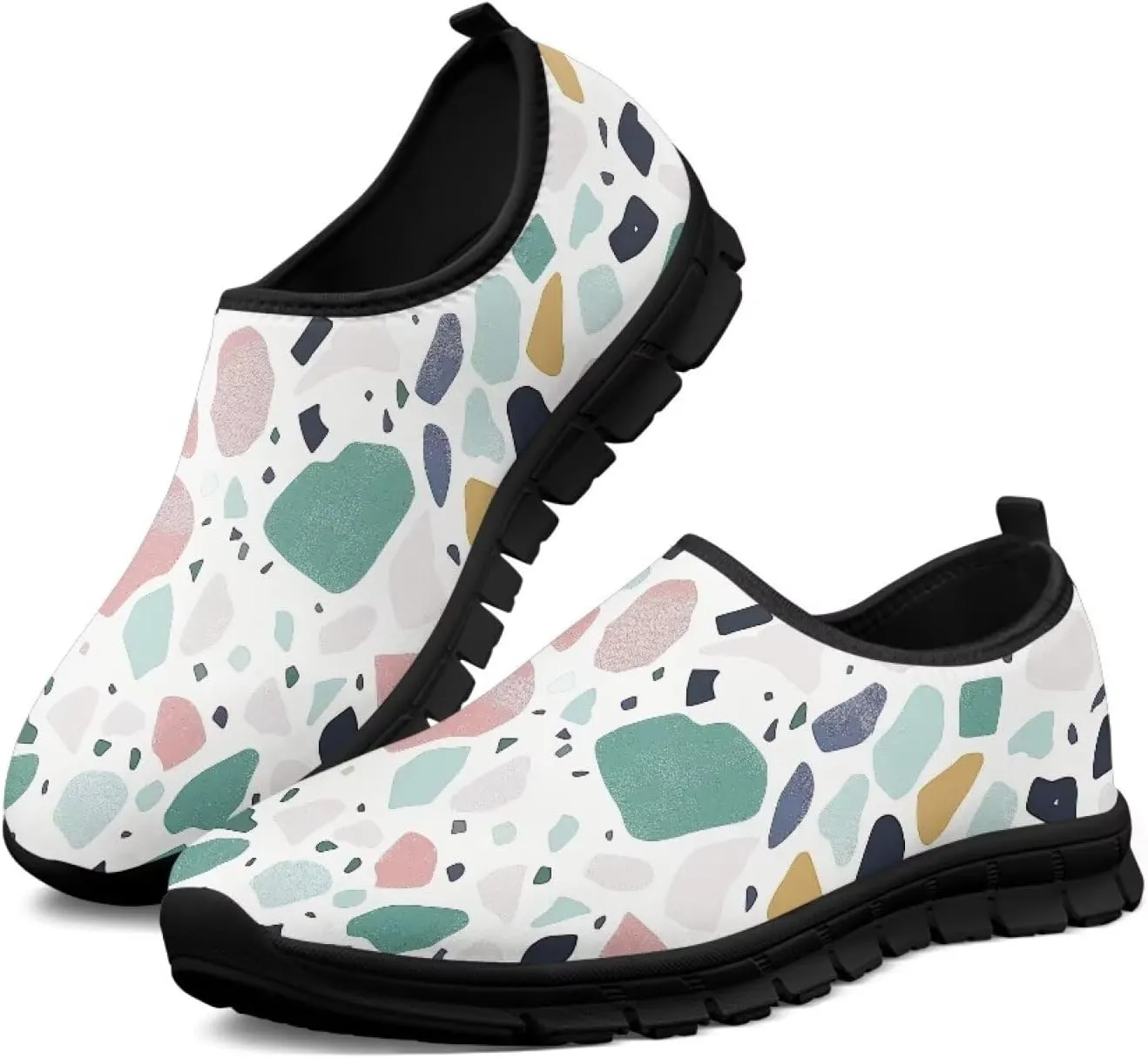Women's Sneaker Casual Low Top Walking Sneaker Outdoor Lightweight Slip On Breathable Shoes for Women