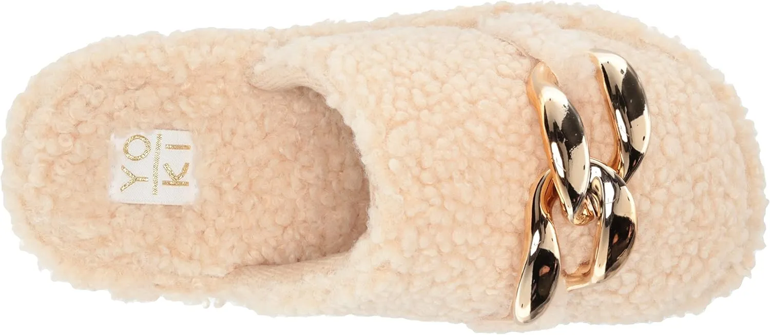YOKI Women's Furry Slippers