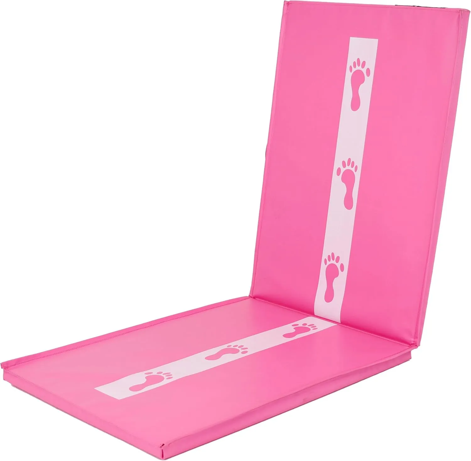 Z Athletic Kids Balance Beam and Cartwheel Trainer Folding Mat for Gymnastics and Tumbling