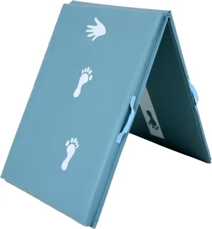 Z Athletic Kids Balance Beam and Cartwheel Trainer Folding Mat for Gymnastics and Tumbling